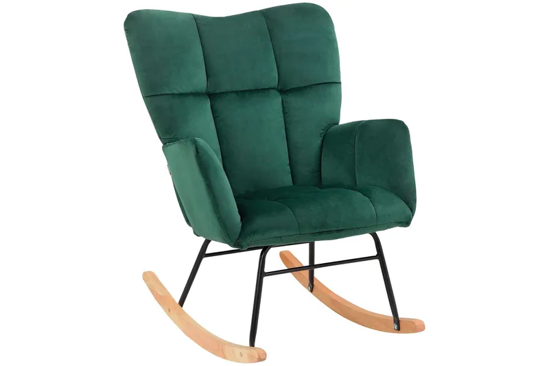 Michikku Gyngestol - Grønn - Møbler - Stoler & lenestoler - Gyngestoler