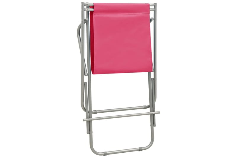 Solstoler 2 stk stål rosa - Rosa - Møbler - Stoler & lenestoler - Gyngestoler