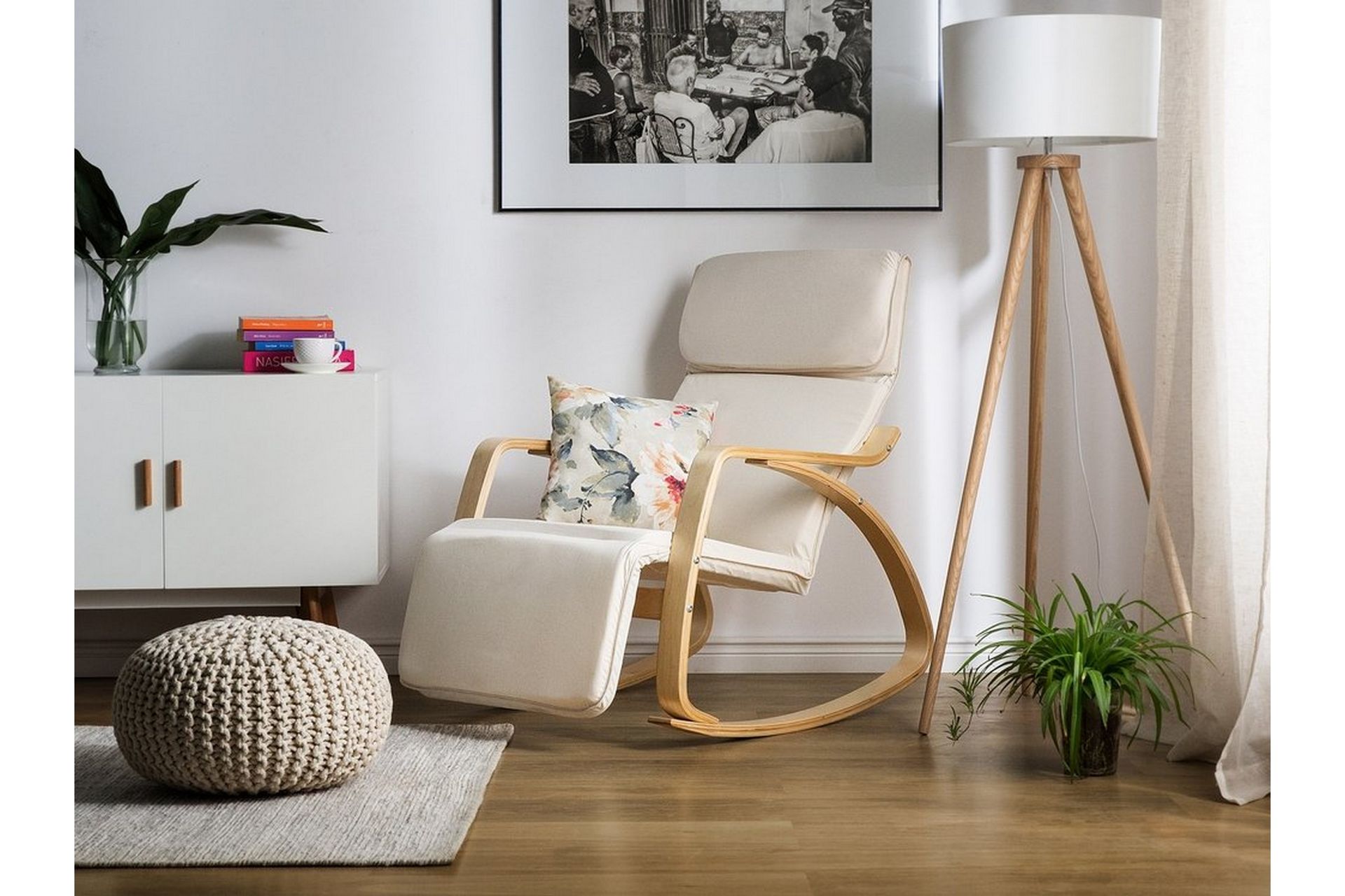 Weston Gyngestol - Beige - Møbler - Stoler & lenestoler - Gyngestoler