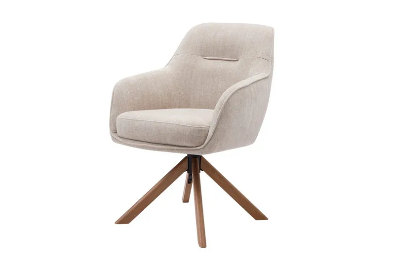 Sons Lenestol - Linbeige - Møbler - Stoler & lenestoler - Spisestuestoler & kjøkkenstoler