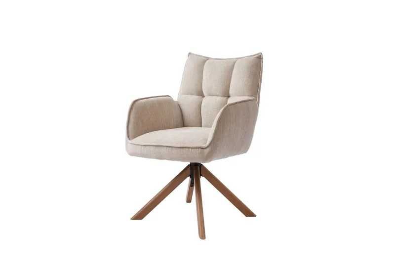 Sonu Lenestol - Linbeige - Møbler - Stoler & lenestoler - Spisestuestoler & kjøkkenstoler