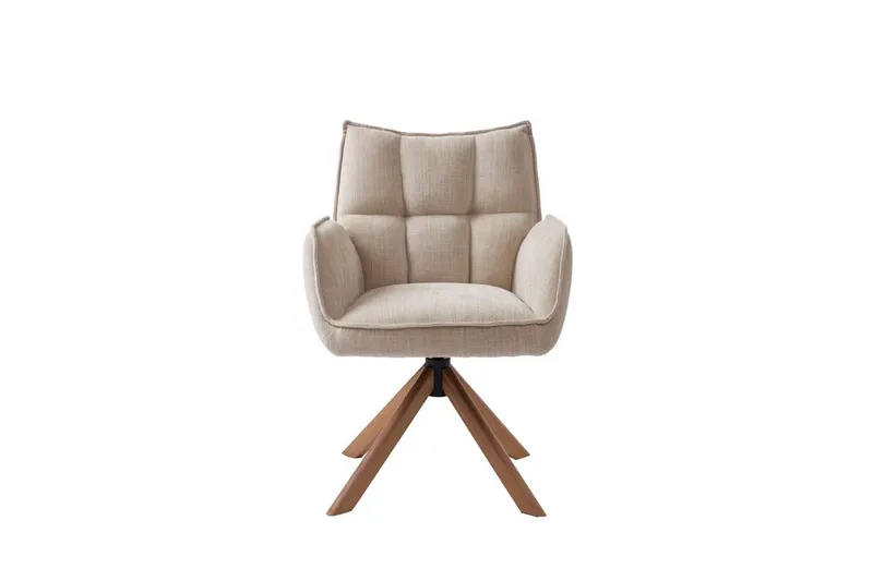 Sonu Lenestol - Linbeige - Møbler - Stoler & lenestoler - Spisestuestoler & kjøkkenstoler