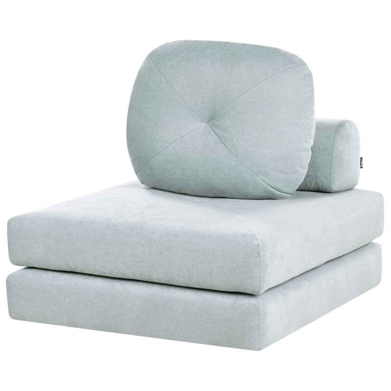 Sovesofa Olden - Lyseblå - Møbler - Sofaer - Sovesofaer - Forovervendt sovesofa