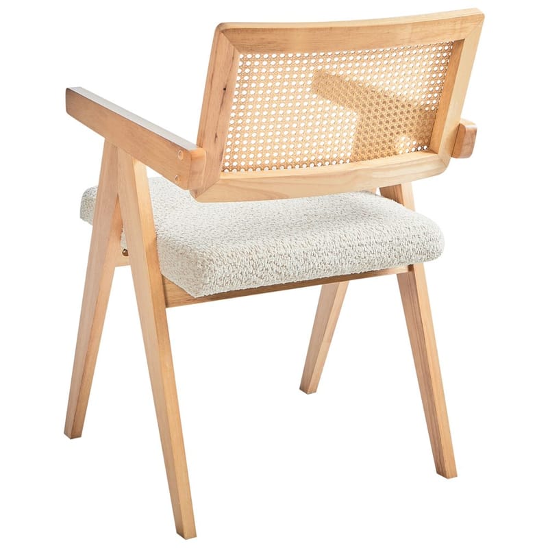 Spisestol Ava 2-pakning - Lys brun, Beige - Møbler - Stoler & lenestoler - Spisestuestoler & kjøkkenstoler