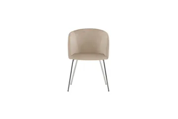 Spisestol Berit - Beige - Møbler - Stoler & lenestoler - Spisestuestoler & kjøkkenstoler