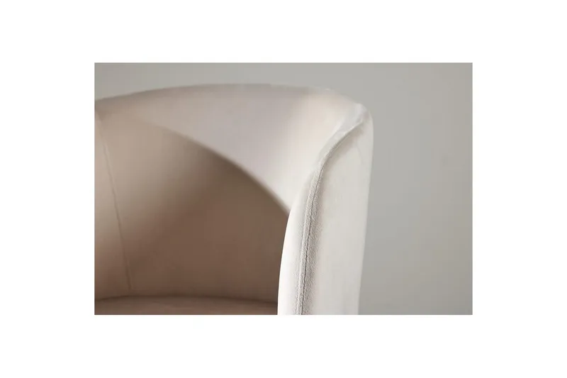 Spisestol Berit - Krem - Møbler - Stoler & lenestoler - Spisestuestoler & kjøkkenstoler