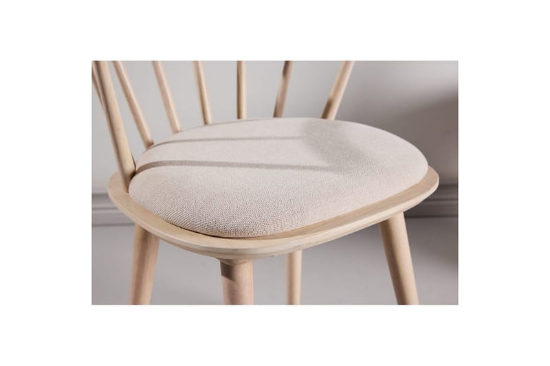 Spisestol Bobby - Beige - Møbler - Stoler & lenestoler - Karmstoler