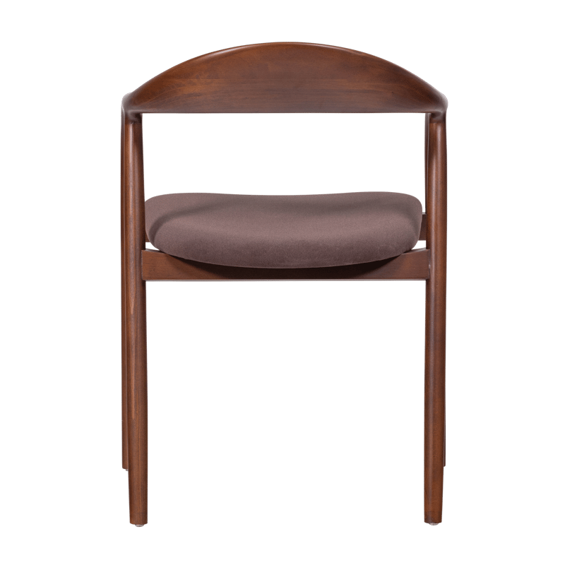 Spisestol Bran med armlener - Brun - Møbler - Stoler & lenestoler - Spisestuestoler & kjøkkenstoler