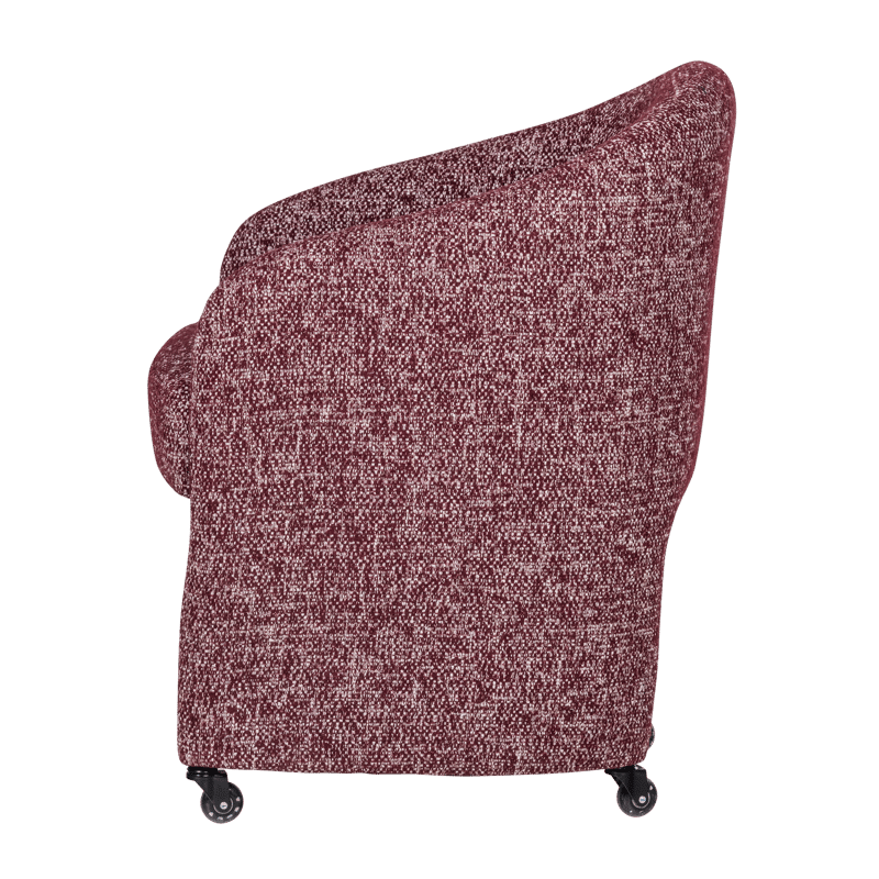 Spisestol Cordo - Bordeaux - Møbler - Stoler & lenestoler - Spisestuestoler & kjøkkenstoler