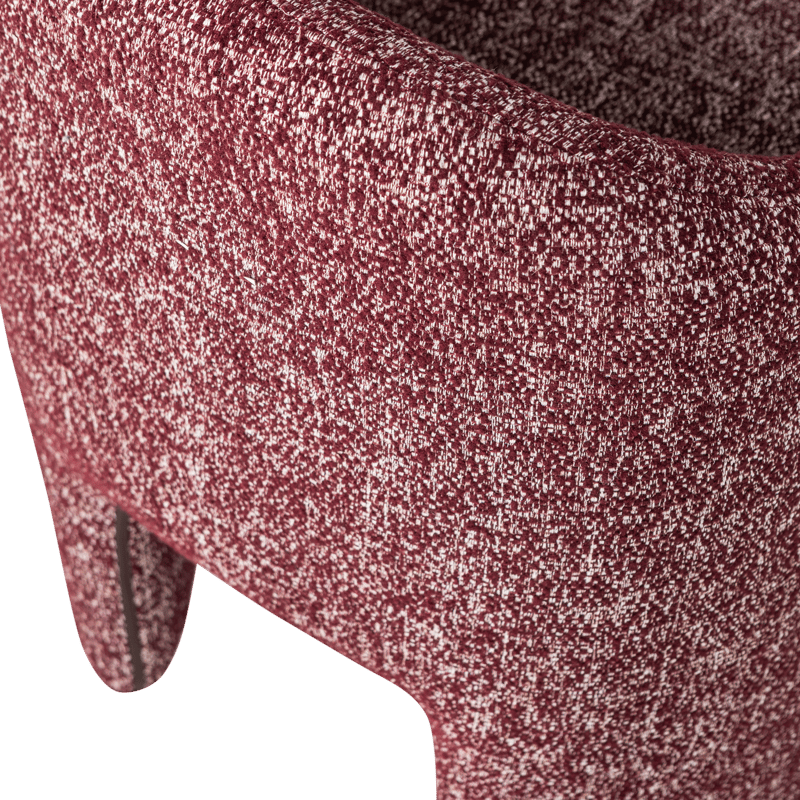 Spisestol Cordo - Bordeaux - Møbler - Stoler & lenestoler - Spisestuestoler & kjøkkenstoler