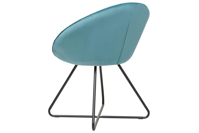 Spisestol Floby ll - Blå, Svart - Møbler - Stoler & lenestoler - Lenestoler