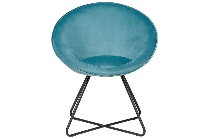 Spisestol Floby ll - Blå, Svart - Møbler - Stoler & lenestoler - Lenestoler