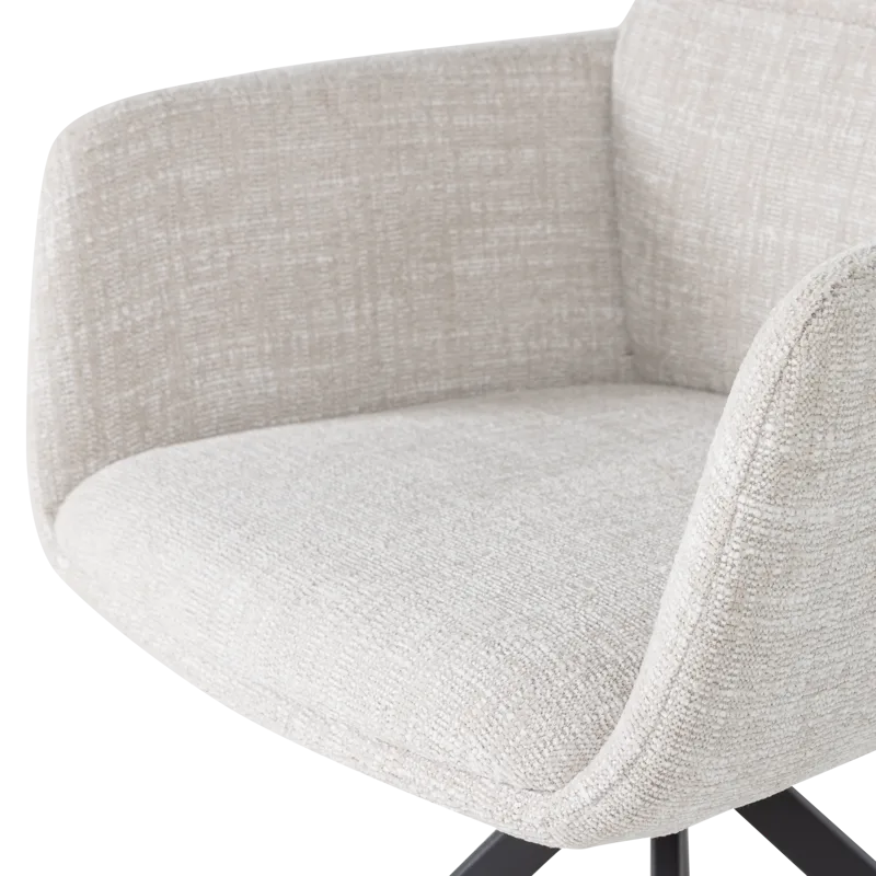 Spisestol Grant med snurrefunksjon - Natur melange - Møbler - Stoler & lenestoler - Spisestuestoler & kjøkkenstoler