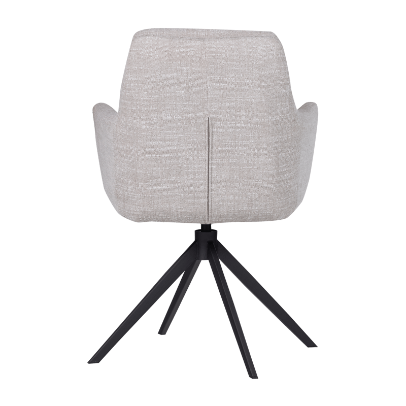 Spisestol Grant med snurrefunksjon - Natur melange - Møbler - Stoler & lenestoler - Karmstoler