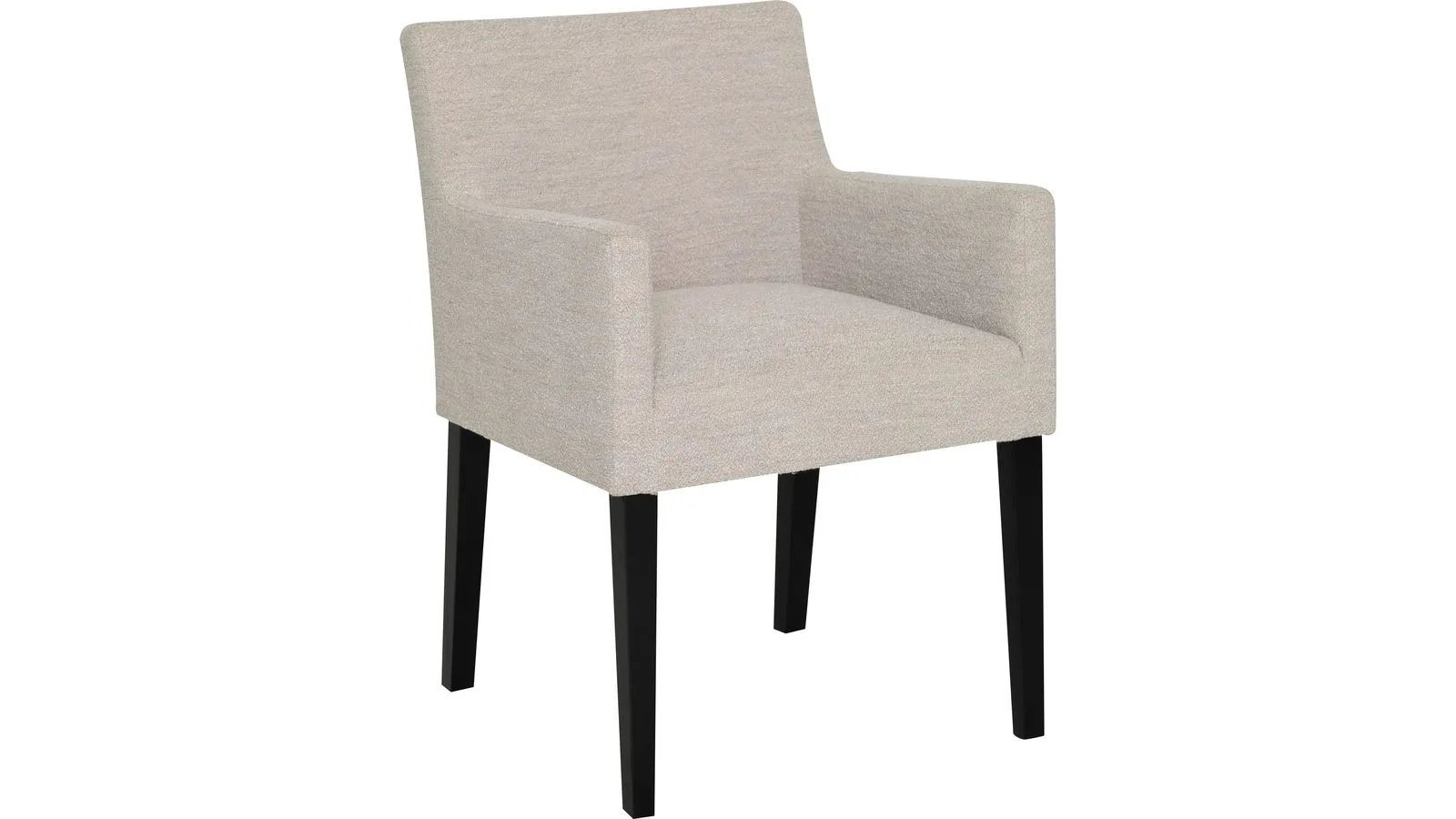 Spisestol Hammar med Armlene i Boucléstoff - beige