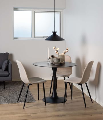 Spisestol HOME4YOU Celia Beige - beige - Møbler - Stoler & lenestoler - Spisestuestoler & kjøkkenstoler