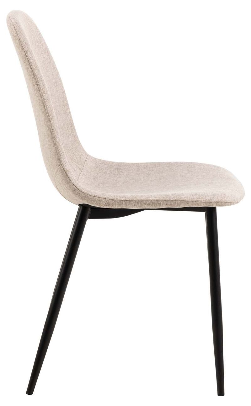 Spisestol HOME4YOU Celia Beige - beige - Møbler - Stoler & lenestoler - Spisestuestoler & kjøkkenstoler