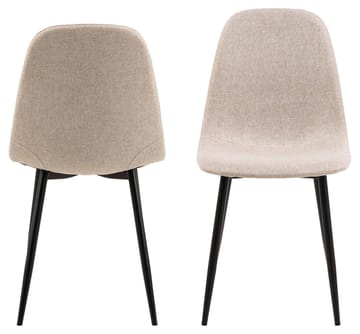 Spisestol HOME4YOU Celia Beige - beige - Møbler - Stoler & lenestoler - Spisestuestoler & kjøkkenstoler