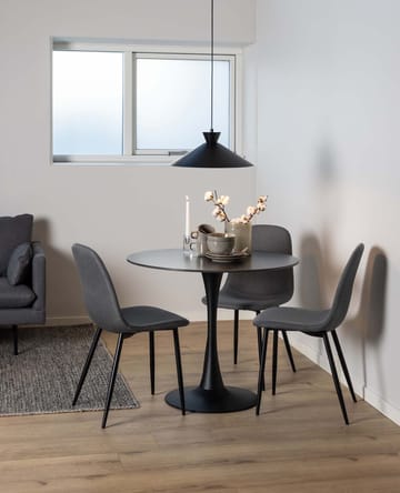 Spisestol HOME4YOU Celia Grå - grå - Møbler - Stoler & lenestoler - Spisestuestoler & kjøkkenstoler