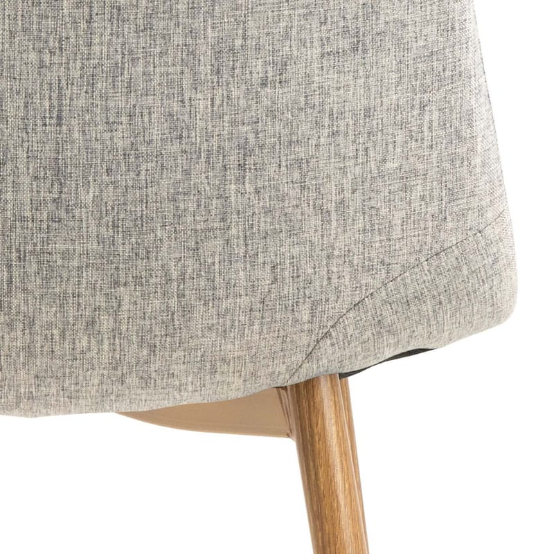 Spisestol HOME4YOU Celia Grå/eik - grå/eik - Møbler - Stoler & lenestoler - Spisestuestoler & kjøkkenstoler