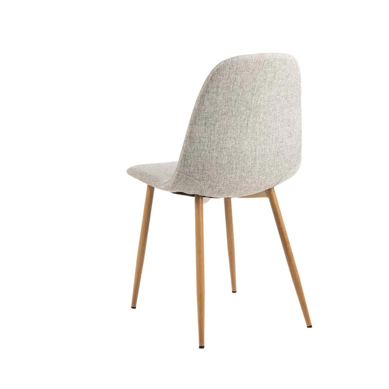 Spisestol HOME4YOU Celia Grå/eik - grå/eik - Møbler - Stoler & lenestoler - Spisestuestoler & kjøkkenstoler