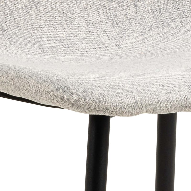 Spisestol HOME4YOU Celia Grå/svart - grå/svart - Møbler - Stoler & lenestoler - Spisestuestoler & kjøkkenstoler