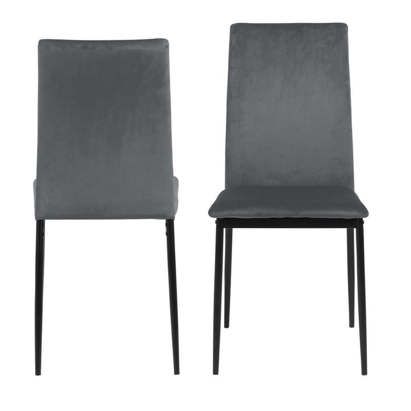 Spisestol HOME4YOU Demina Grå - Grå - Møbler - Stoler & lenestoler - Spisestuestoler & kjøkkenstoler