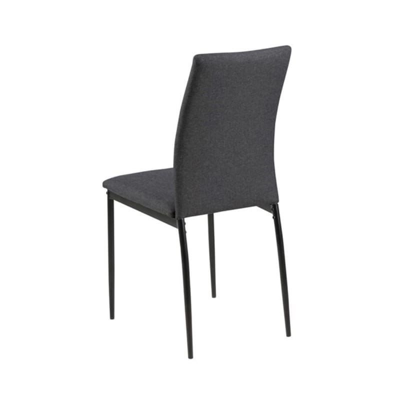 Spisestol HOME4YOU Demina Mørkegrå - Mørkegrå - Møbler - Stoler & lenestoler - Spisestuestoler & kjøkkenstoler