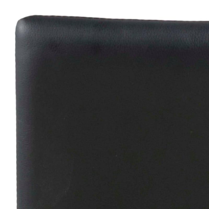 Spisestol HOME4YOU Demina Svart PU - Svart - Møbler - Stoler & lenestoler - Spisestuestoler & kjøkkenstoler