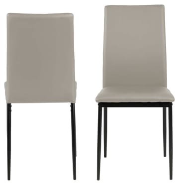 Spisestol HOME4YOU Demina Taupe - Taupe - Møbler - Stoler & lenestoler - Spisestuestoler & kjøkkenstoler