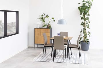 Spisestol HOME4YOU Demina Taupe - Taupe - Møbler - Stoler & lenestoler - Spisestuestoler & kjøkkenstoler