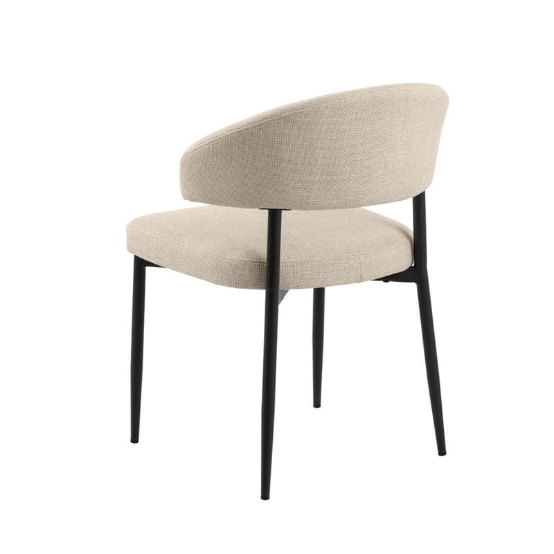 Spisestol HOME4YOU Edina beige - Beige - Møbler - Stoler & lenestoler - Spisestuestoler & kjøkkenstoler