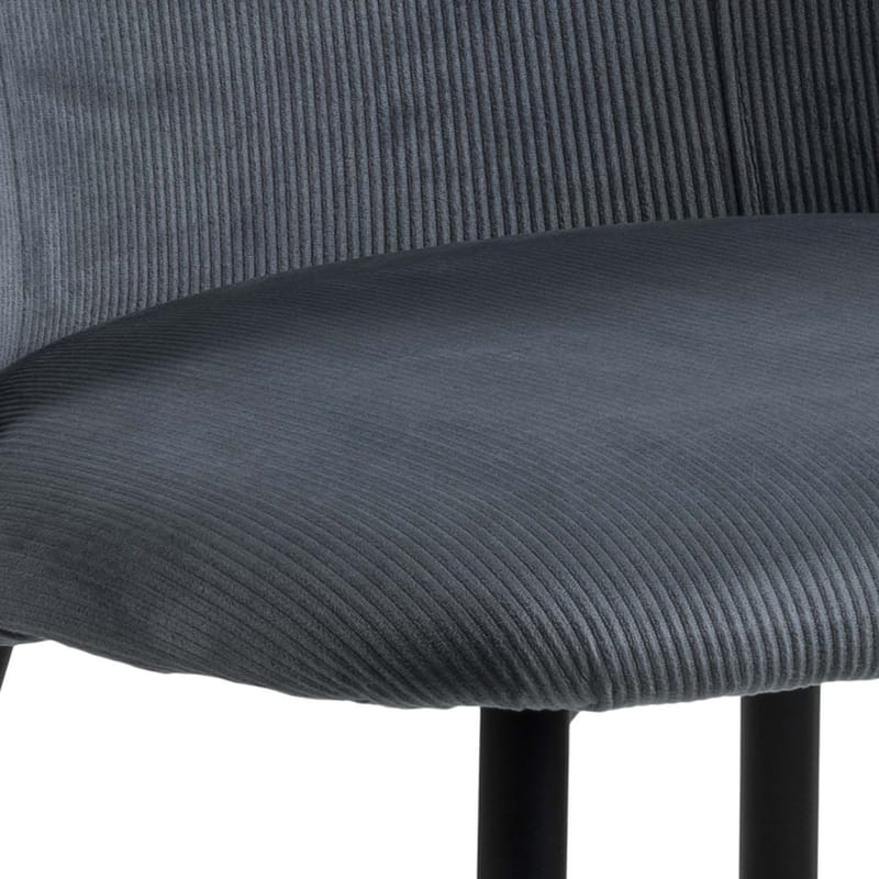 Spisestol HOME4YOU Ines Grå/svart - grå/svart - Møbler - Stoler & lenestoler - Spisestuestoler & kjøkkenstoler