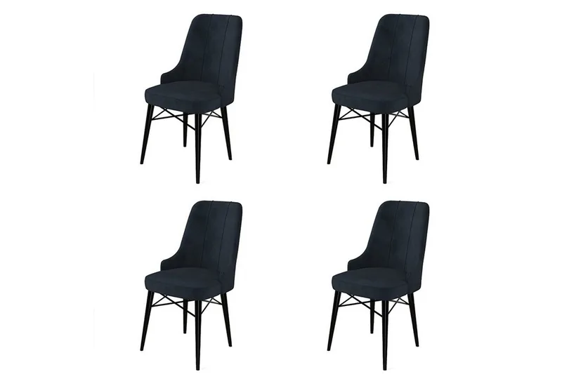 Spisestol Jandela Antrasitt / Svart, Antrasitt / Svart