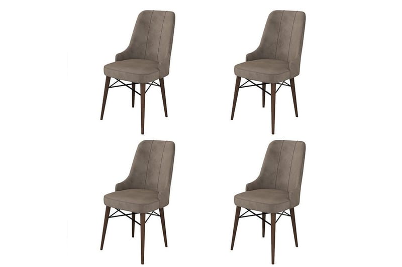 Spisestol Jandela Cappuccino / Brun, Cappuccino / Brun