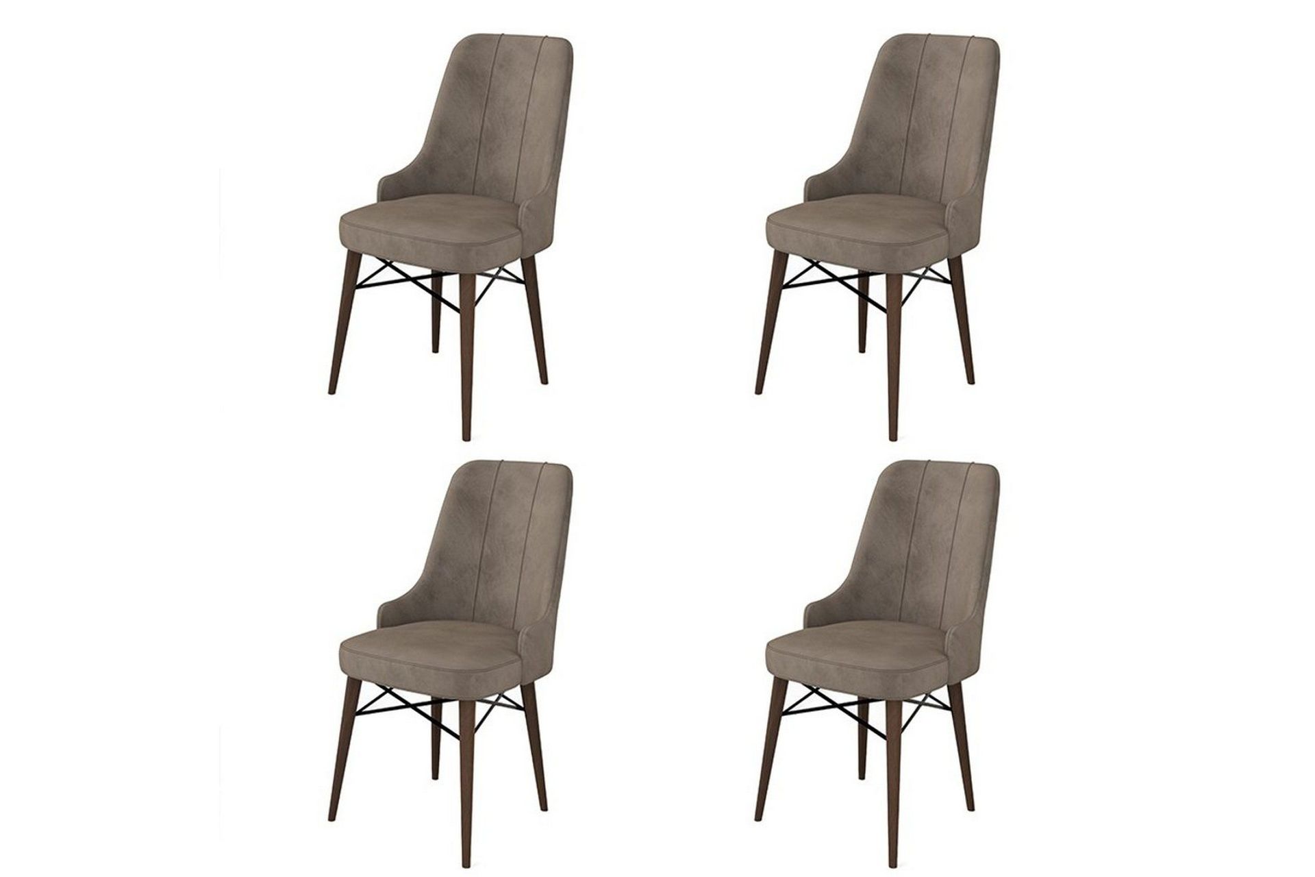 Spisestol Jandela Cappuccino / Brun - Cappuccino / Brun