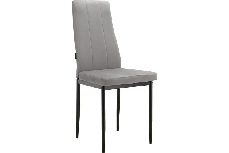 Spisestol Kelly Grå, Fløyel, Grå, Fløyel