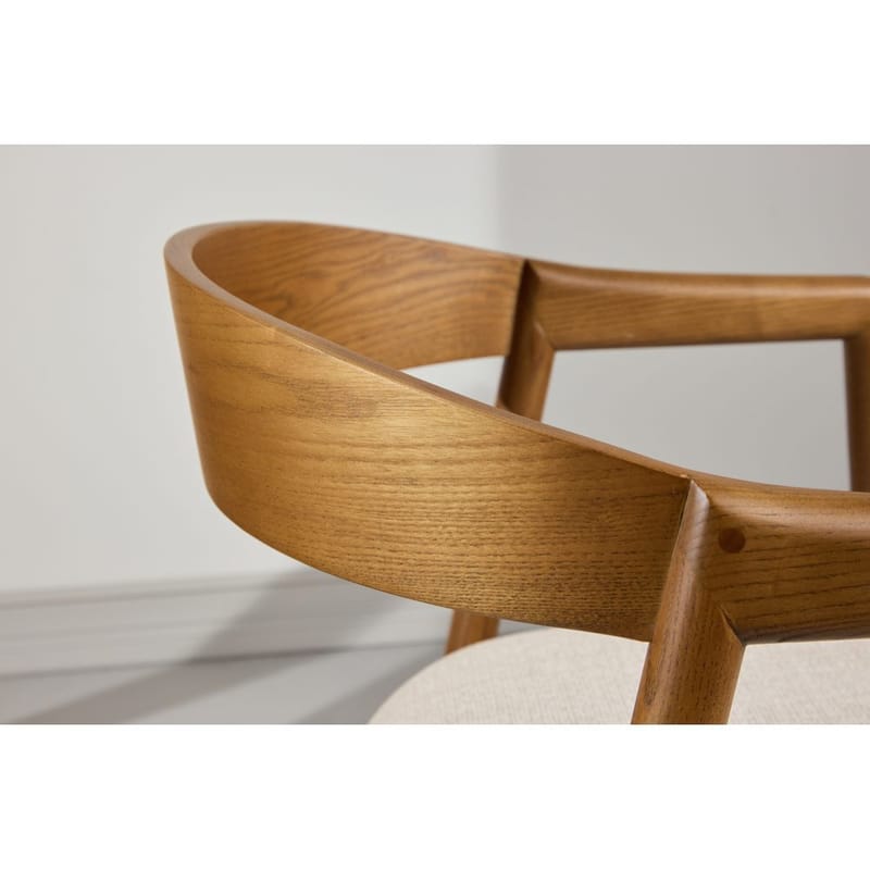 Spisestol Langøen - Mørkebrun - Møbler - Stoler & lenestoler - Spisestuestoler & kjøkkenstoler