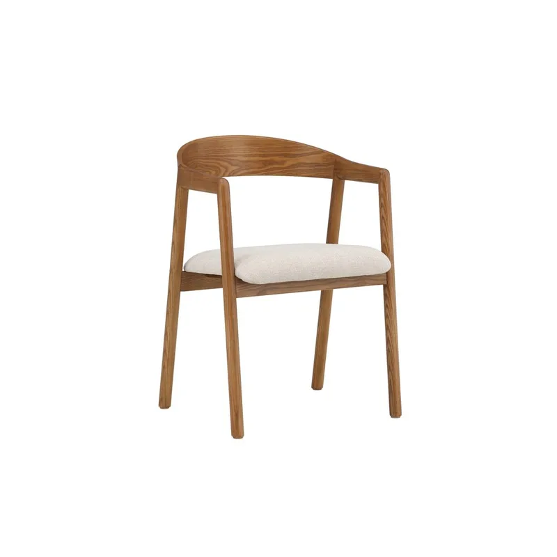 Spisestol Langøen - Mørkebrun - Møbler - Stoler & lenestoler - Spisestuestoler & kjøkkenstoler