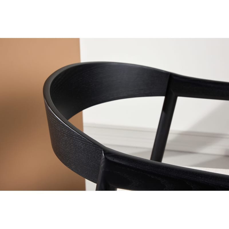 Spisestol Langøen - Svart - Møbler - Stoler & lenestoler - Karmstoler