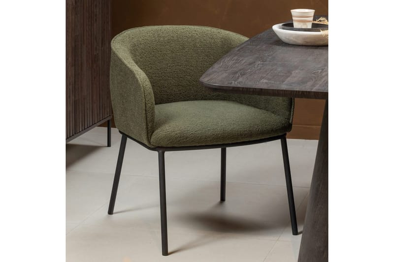 Spisestol Leon - Forest Green - Møbler - Stoler & lenestoler - Spisestuestoler & kjøkkenstoler