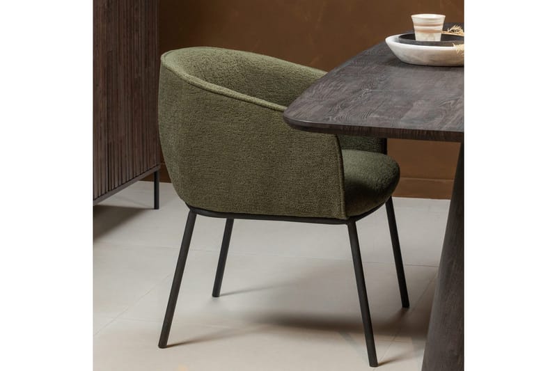 Spisestol Leon - Forest Green - Møbler - Stoler & lenestoler - Spisestuestoler & kjøkkenstoler