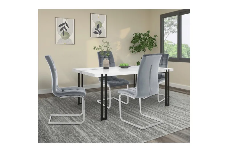 Spisestol Lola Sett med 2 - Møbler - Stoler & lenestoler - Spisestuestoler & kjøkkenstoler