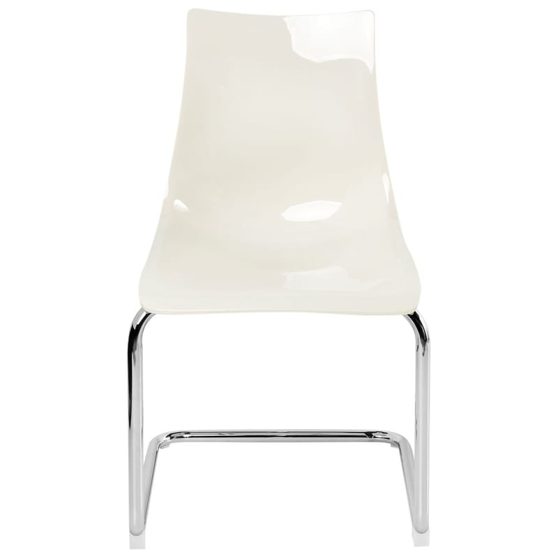 Spisestol Marshall 2-pakning - Hvit, Sølv - Møbler - Stoler & lenestoler - Spisestuestoler & kjøkkenstoler