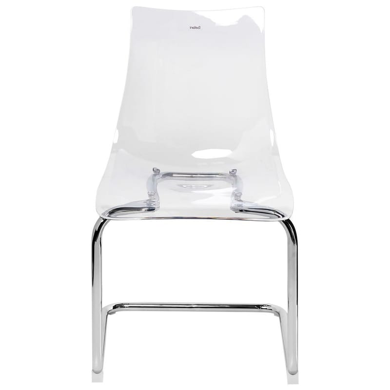 Spisestol Marshall 2-pakning - Transparent, Sølv - Møbler - Stoler & lenestoler - Spisestuestoler & kjøkkenstoler