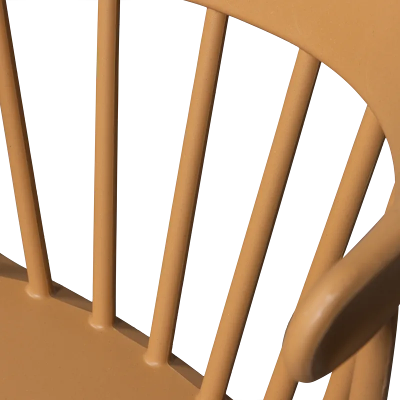 Spisestol med spiler Bliss utendørs - Karamell melange - Møbler - Stoler & lenestoler - Spisestuestoler & kjøkkenstoler