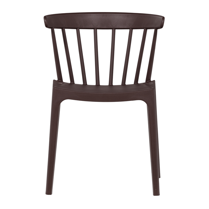 Spisestol med spiler Bliss utendørs - Lilla/Brun - Møbler - Stoler & lenestoler - Spisestuestoler & kjøkkenstoler