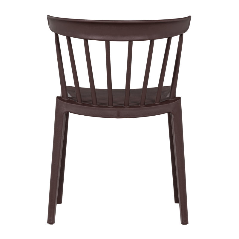 Spisestol med spiler Bliss utendørs - Lilla/Brun - Møbler - Stoler & lenestoler - Spisestuestoler & kjøkkenstoler