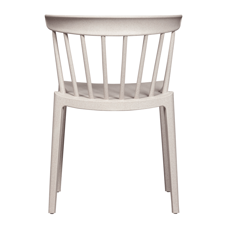 Spisestol med spiler Bliss utendørs - Offwhite melange - Møbler - Stoler & lenestoler - Spisestuestoler & kjøkkenstoler