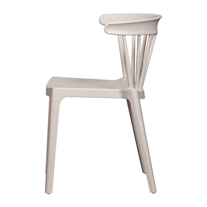 Spisestol med spiler Bliss utendørs - Offwhite melange - Møbler - Stoler & lenestoler - Spisestuestoler & kjøkkenstoler